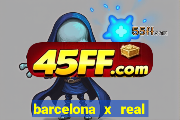 barcelona x real madrid ao vivo futemax